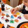 Scavenger Hunt Props 3D Printed Spider Egg Set with 10Pcs Articulated Small Spiders, Movable Joint Unique Holiday Gifts Figurines, Halloween
