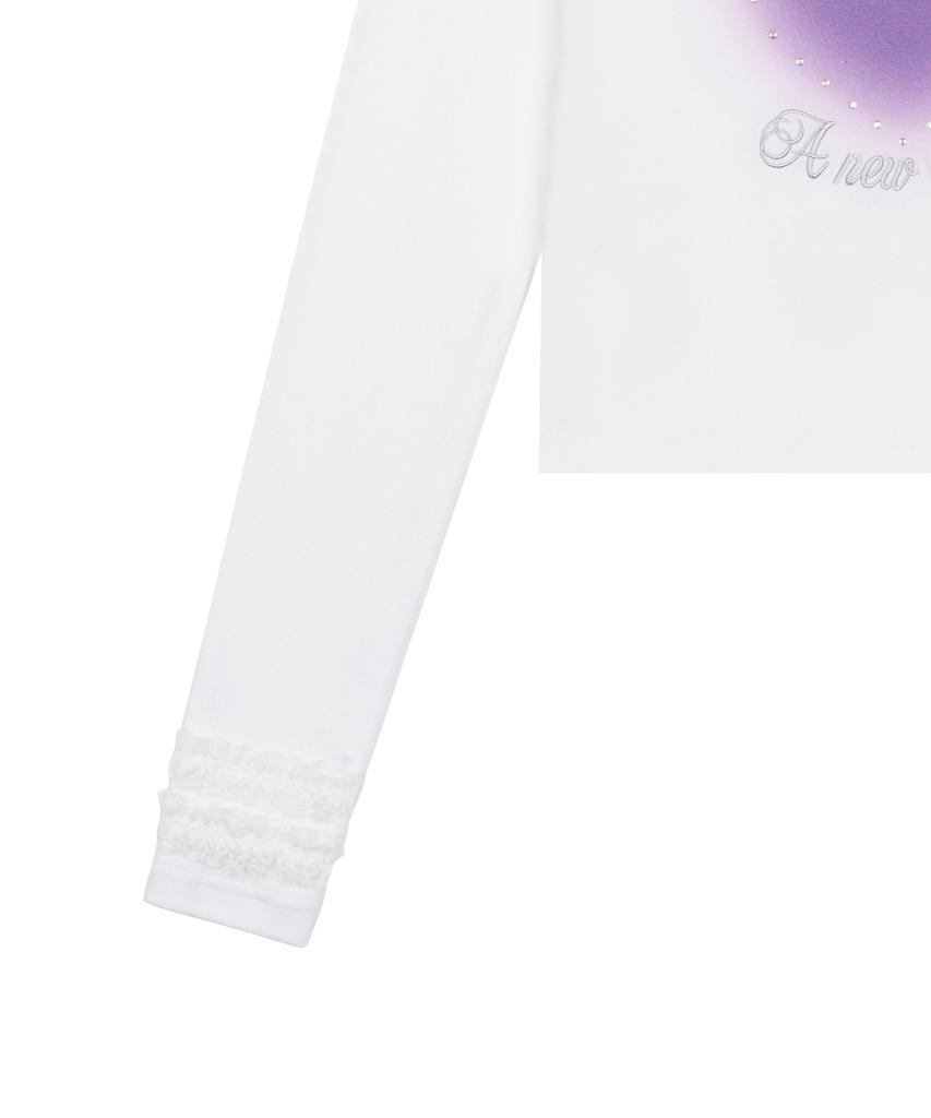 LUVISTRUE Nm Heart Hotfix Tee(White)