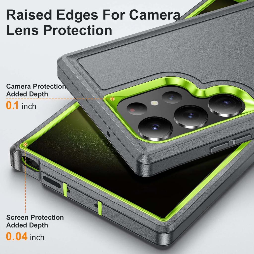 Torba przeciwkurzowa z podpórką do Samsung Galaxy S24 Ultra S22 Plus S23 5G S 23 22 24 ochrona przed upadkiem obudowa telefonu komórkowego