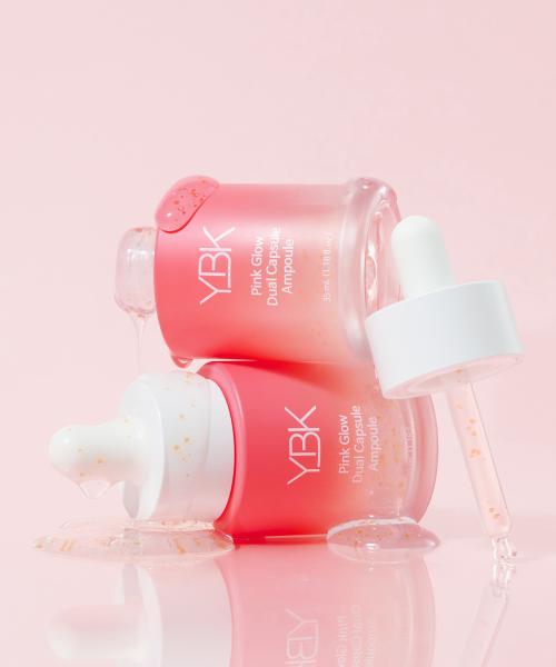 YBK Pink Glow Dual Capsule Ampoule 35ml