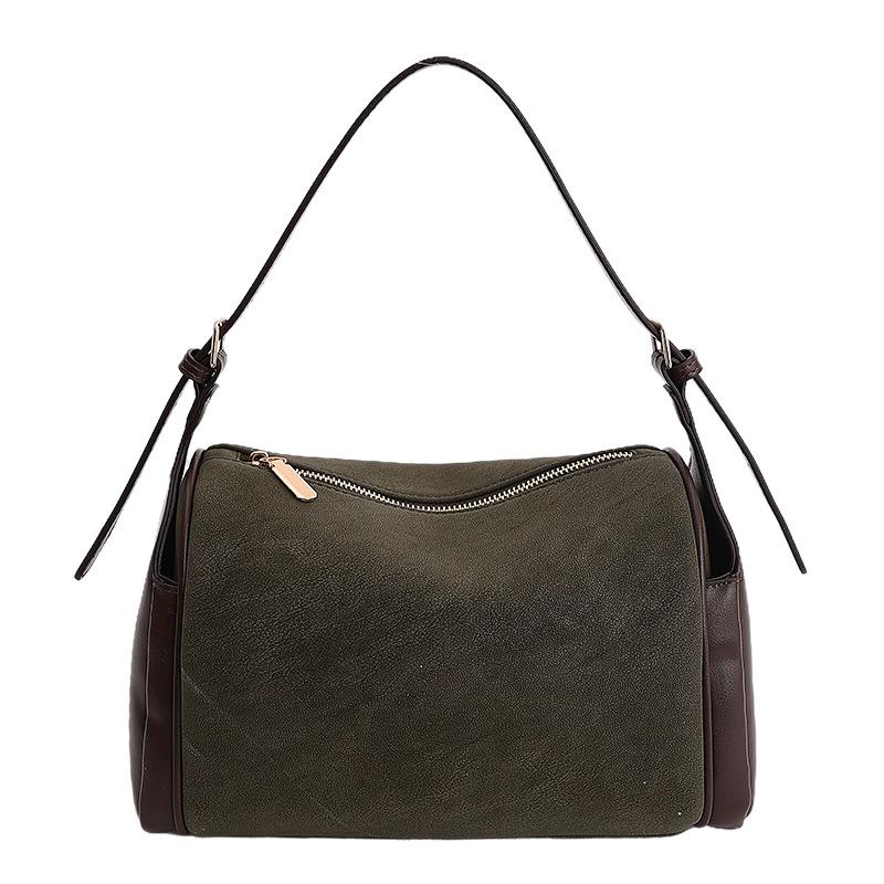 Fashionable and Simple Large-capacity Backpack, High-end and Retro Single-shoulder Crossbody Bag