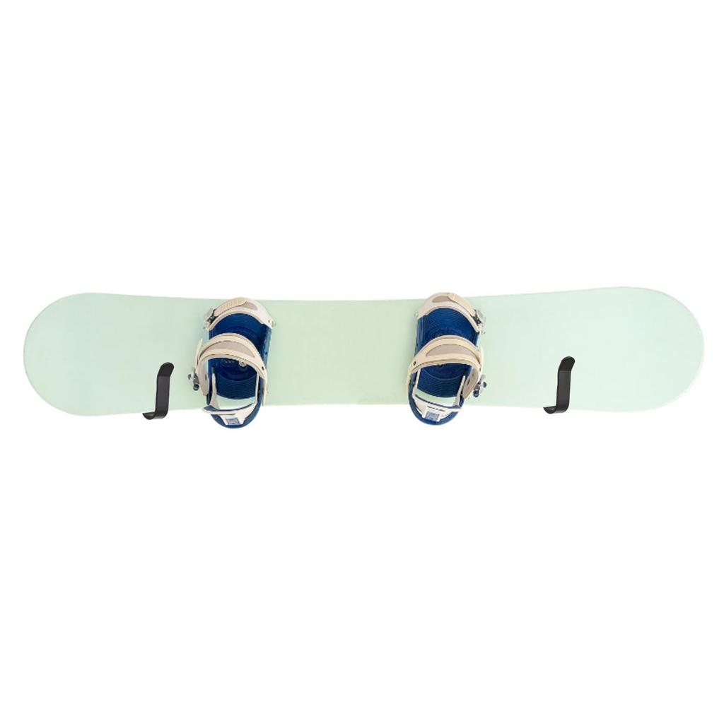 INCREWAY4PCS Snowboard Storage Skateboard Wall Mount Display Rack, Indoor Mount