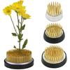 46mm Copper Needle Flower Arrangement Round For Ikebana Kenzan Flower Base Holder Spiky Frog Fixed Tool With Rubber Sleeve