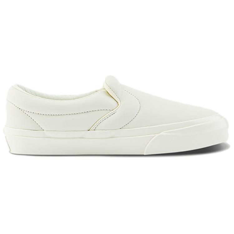 Vans Slip-On Series Comfortable Fashion Low-Top Skate Shoes Unisex Sneakers Gray White VN000MY3ECR1