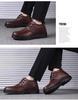 Warm Non-Slip Men's High-Top Cotton Leather Shoes for Winter