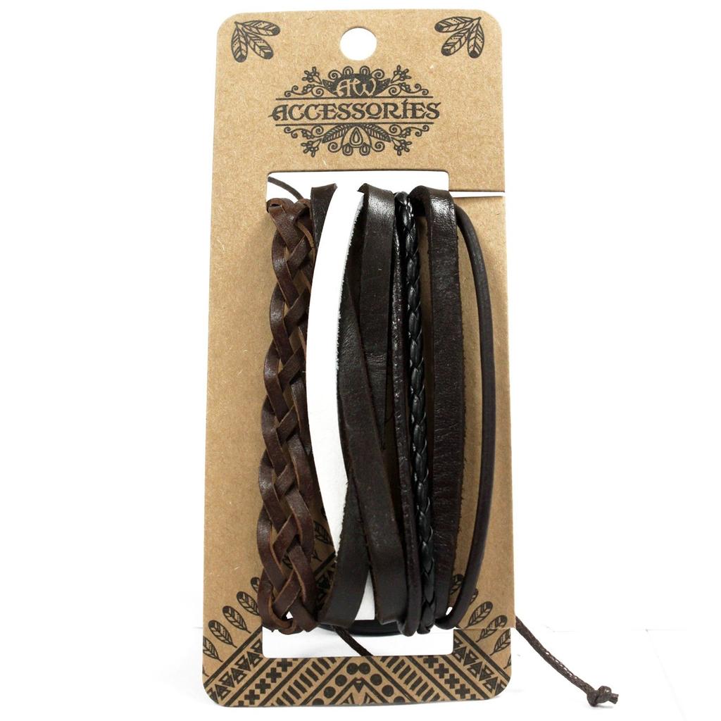 Mens Bracelet Sets – Dark & Handsome (asst)