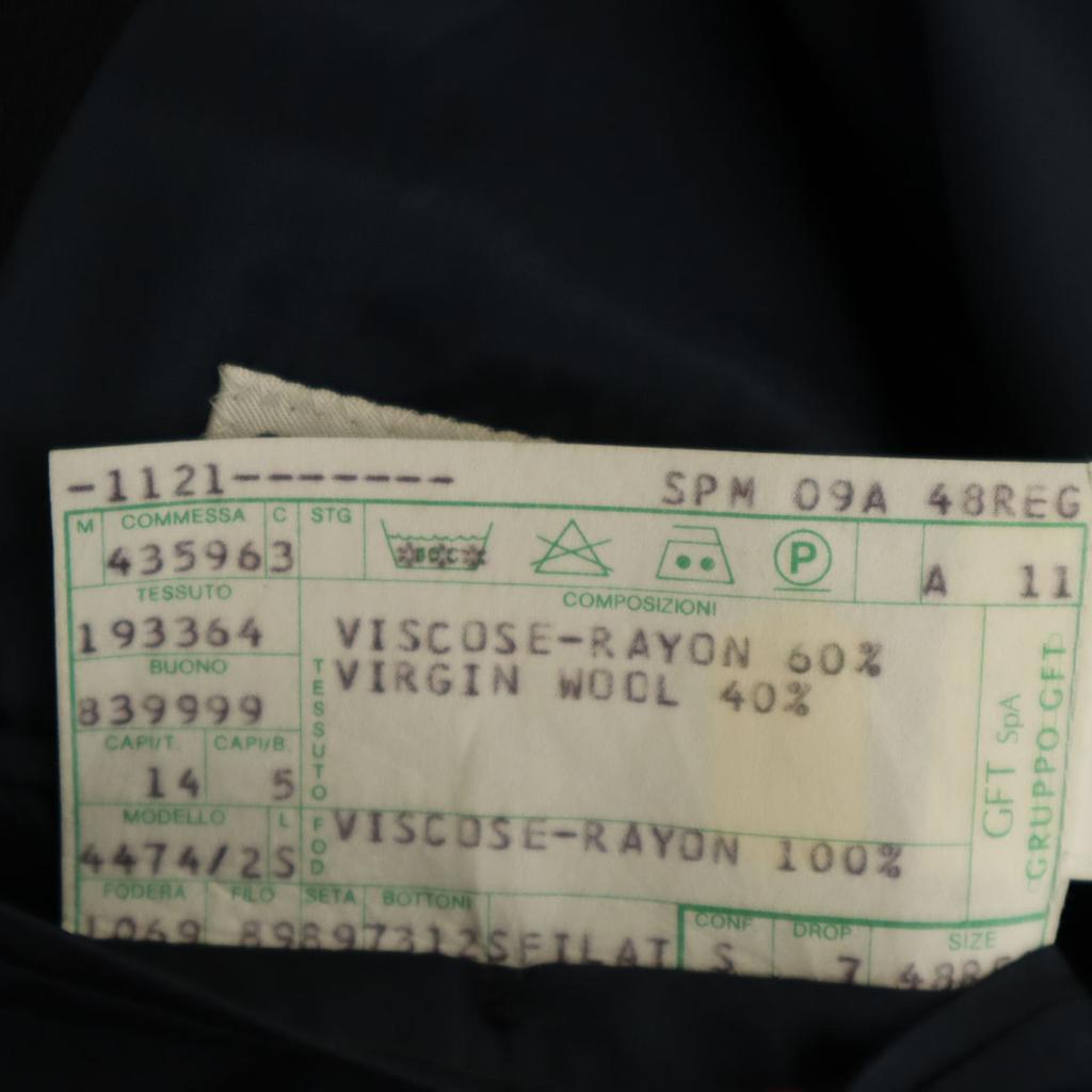 Beauty products GIORGIO ARMANI made in Italy suit Setup 48 double Men's Used