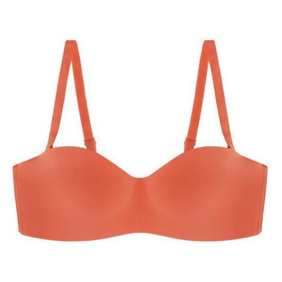 Marshmallow Strapless Non-Slip Seamless Wireless Bra for Women