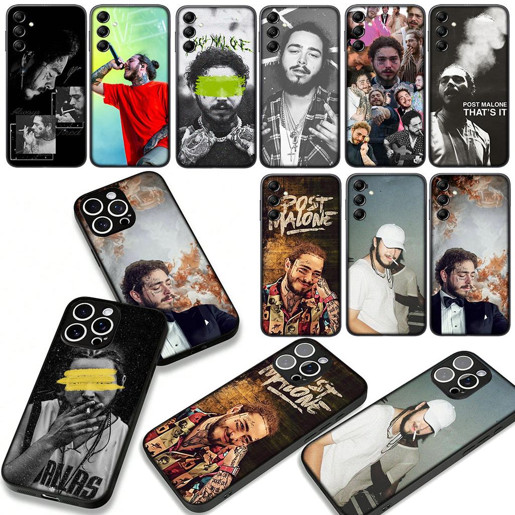 Posts Hot Malones Poster Phone Cover Case for Apple iPhone 17 16 15 11 Pro XS Max XR 6 7 8 Plus + SE 2020 5 16E Casing