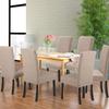 Dining Chair Cover Jacquard Spandex Slipcover Protector Case Stretch for Kitchen Chair Seat Hotel Banquet Elastic