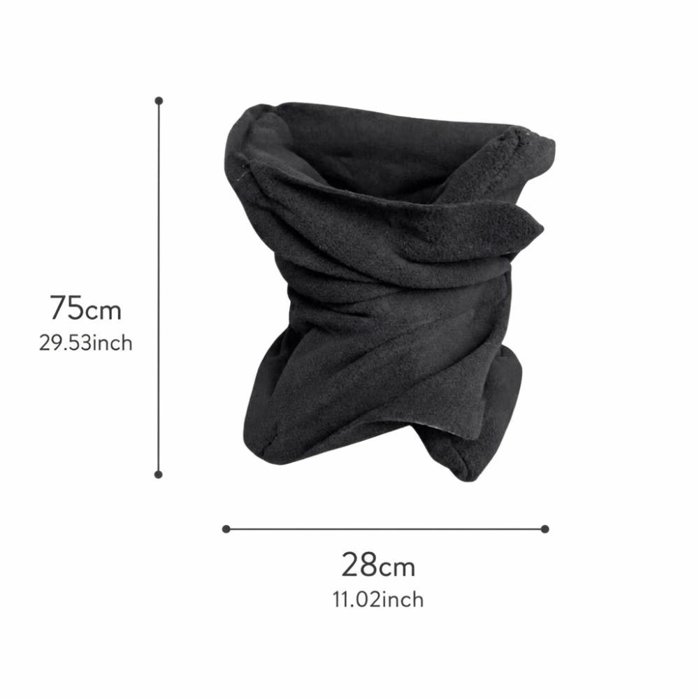 Breathable Fabric Neck Support Pillow Lightweight Foldable Neck Pillow Long Distance Trip