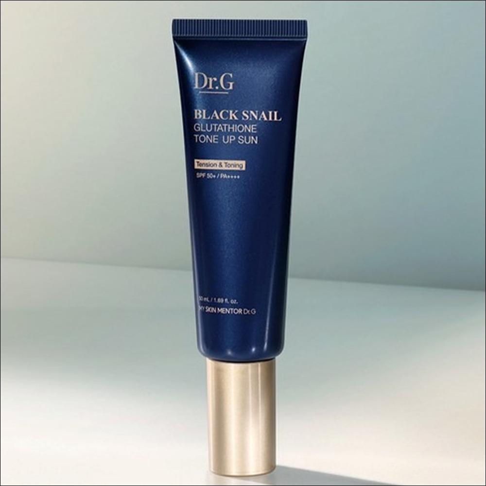 [Dr.G] Black Snail Glutathione Tone Up Sun SPF50+ PA++++ - Brightening & Anti-Aging Care, 50ml | Olive's K-beauty