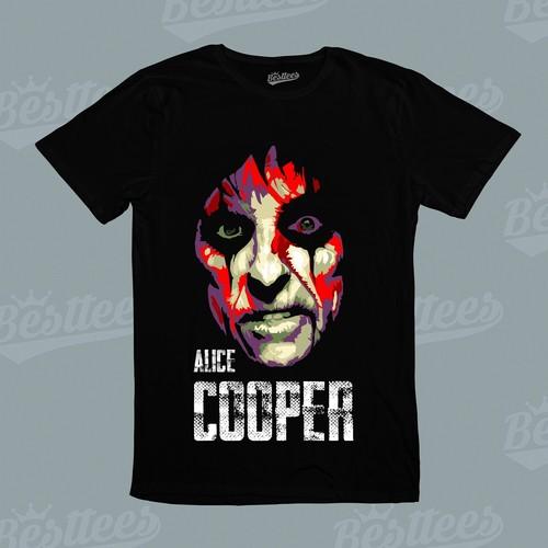 Men/women/kids Alice American Rock Music Cooper T-Shirt S разноцветный
