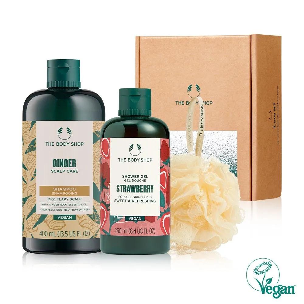 

Strawberry Shower Gel 250ml & Ginger Shampoo 400ml Gift Set (888159)