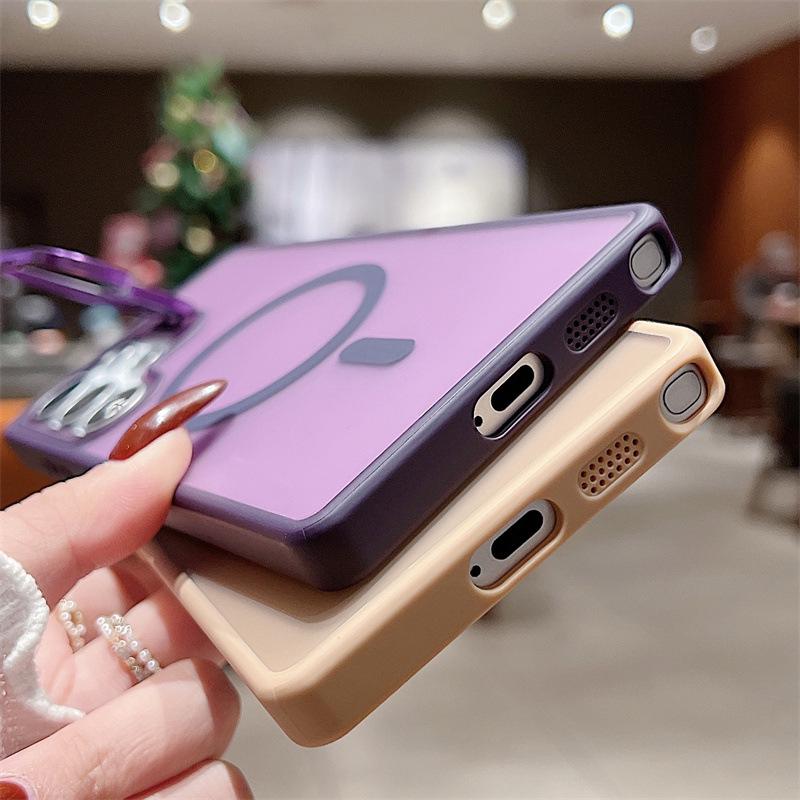 Magnetic Lens Holder Case for Samsung S26 Ultra, S24 FE, A56