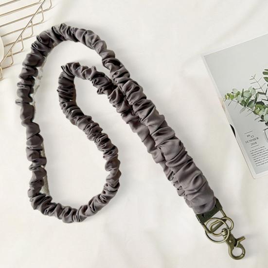 Mobile Phone Lanyard Lightweight Badge Clip Phone Chain Metal Buckle Back Strap Long Phone Case Chain