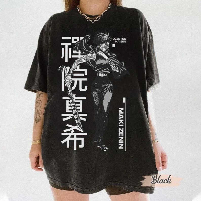 

intage Maki Zenin Shirt 4XL