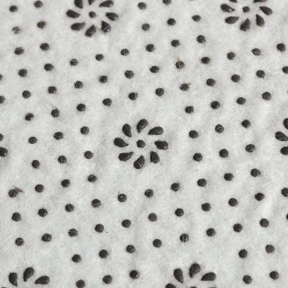 40x30cm Home Nonslip Floor Soft Bath Rug Heart Mat Memory Foam Flannel Carpet