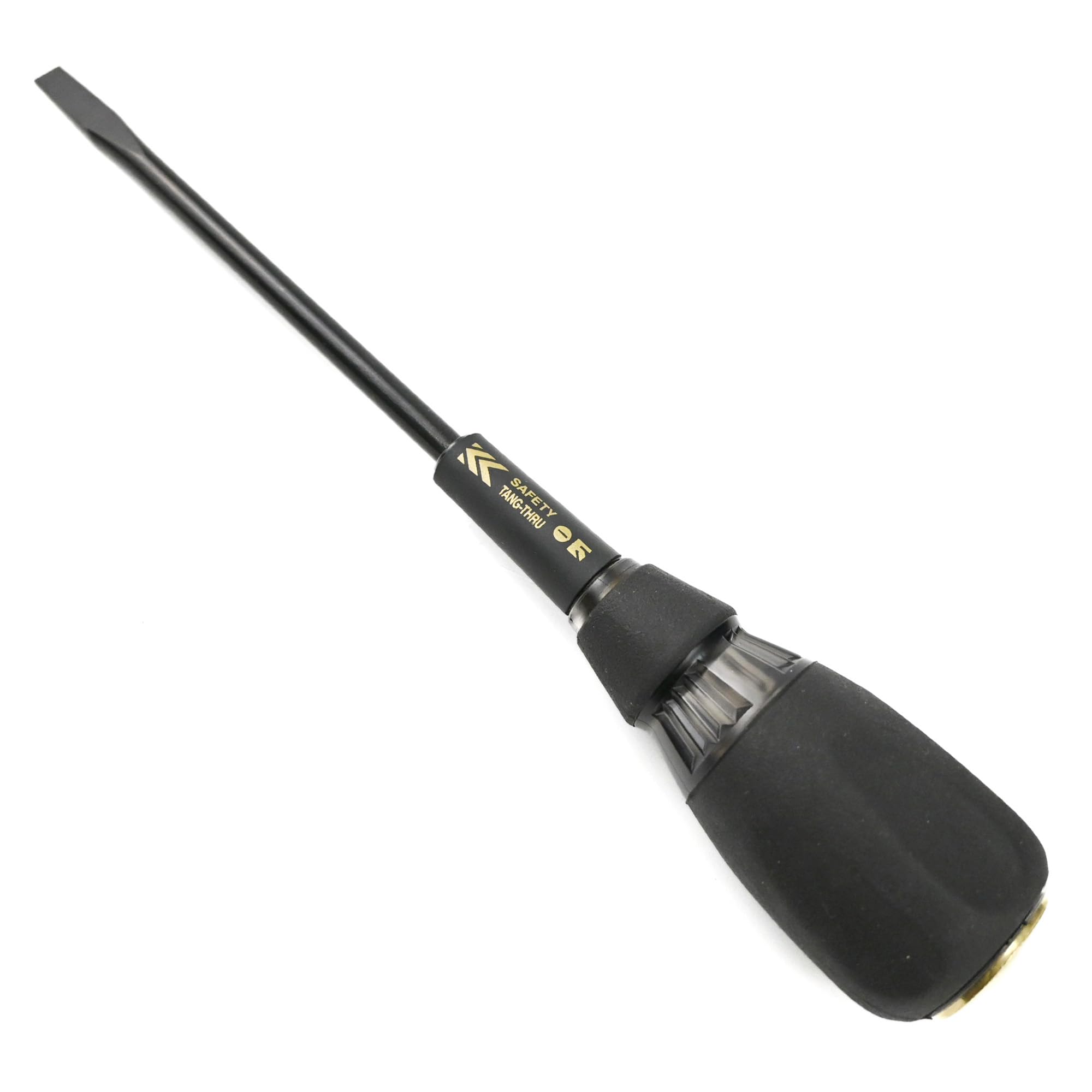

Fujiya Safety Penetration Driver, Black Gold, 6 x 150mm, 566SK-BG, Ideal for Switchboards, Electrical Work, and Telephone Installation