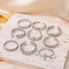 Fashion  Stainless Steel Stainless Steel Rings for Women Adjustable Sliver Color Open Rings Female Jewelry Weddings Gifts
