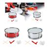 11" Snare Drum, Music Learning Lightweight Portable Musical Instrument Music Drum Percussion Instrument for Beginners, Children