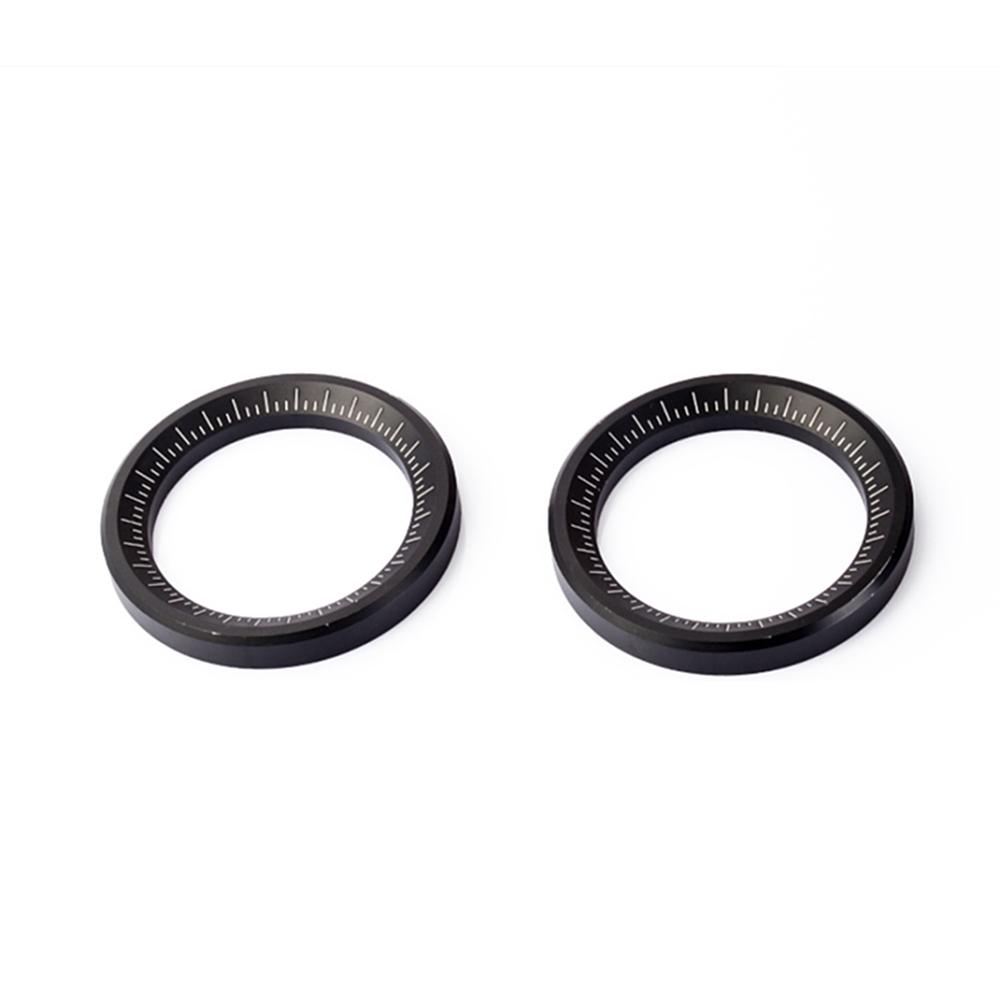 2PCS Motorcycle Meter Ring Techometer Speedometer Cover Instrument scale decorative For BMW R NINE T R NINET R9T 2014 2015 2016