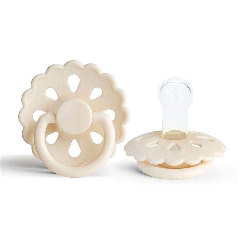 A71Z Natural Rubber Baby (6-18) Flower Super Soft Natural Latex Imitation Breast Milk Sleeping Newborn Baby
