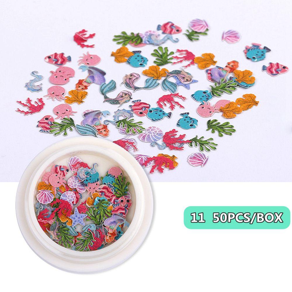 Rose Mixed Slices Daisy Flowers Holographic Nail Art Sequins Nail Paillettes Glitter Flakes