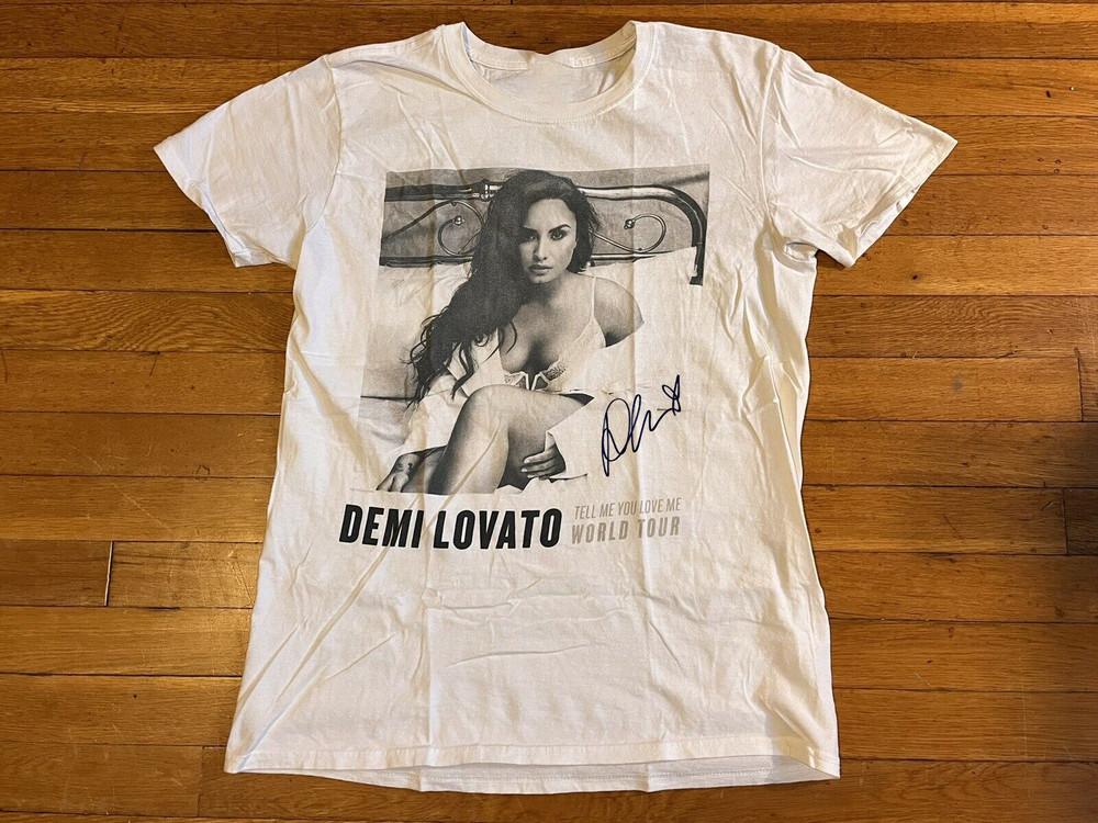 Demi Lovato Tell Me You Love Me World Tour Unisex TShirt All Size MI21 Unisex T-Shirt XL