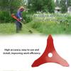 3 Tooth Design Brush Cutter Manganese Steel Cutting Plate Grass Cutter Straight Shaft Lawn Mower Cutter Garden Tools