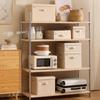 TIANZONG Storage Box with Lid, Large Capacity Storage Case, Clothes Storage Case, Foldable,