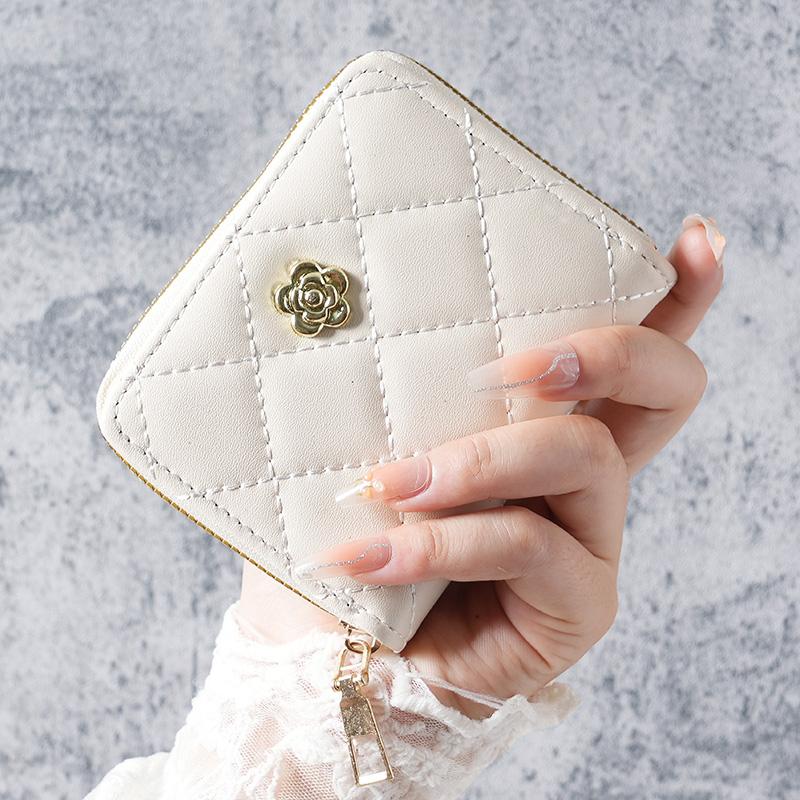 

Europe and the United States luxury fresh fragrance ladies wrist wallet card multi-card ladies cross-border mobile phone bag