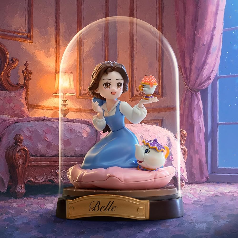 Pop Mart Disney Princess Create Your World Assorted Box 12 Pieces Blind Box Figures Premium PVC Toy