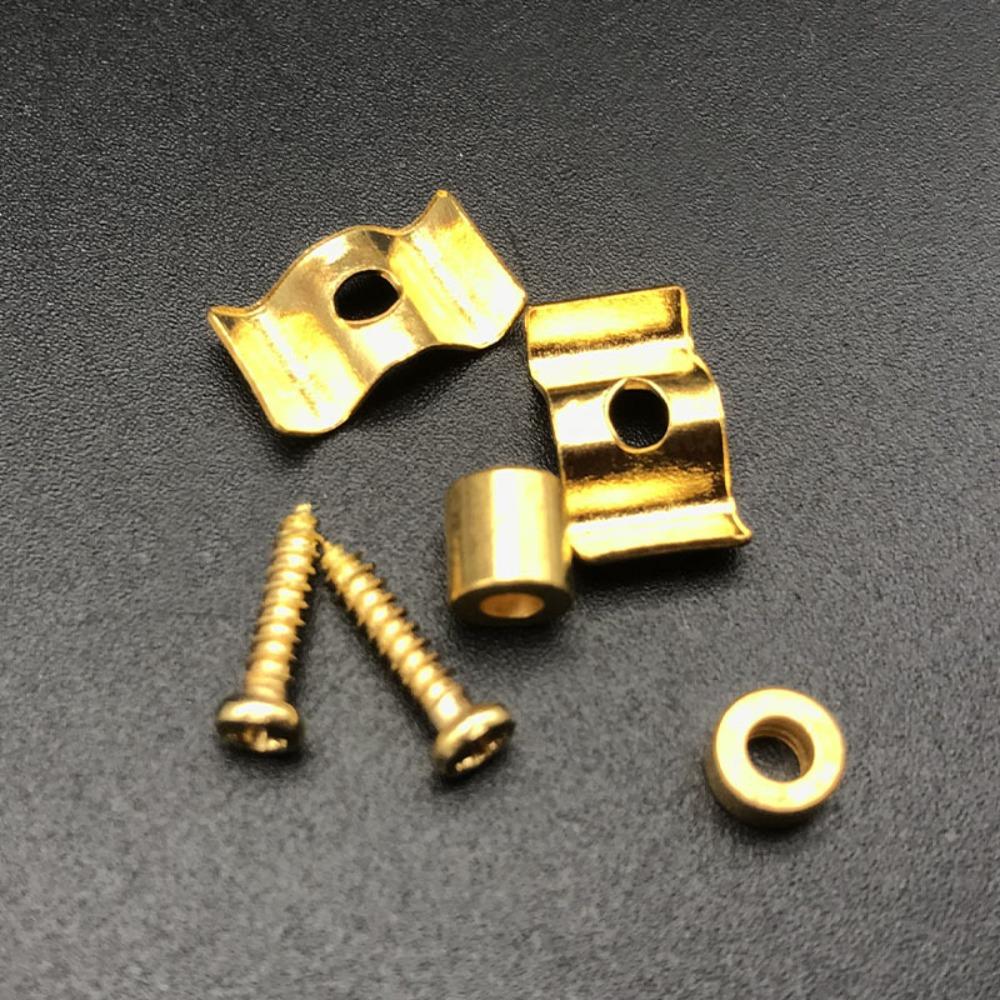 Silvery/Black/Gold Electric Guitar String Buck Guide String Device Electric Guitars Parts
