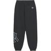 MLB Basic Mega New York Yankees Logo de la Marque Imprimé Pantalon de Jogging Unisexe Gris Anthracite 3APTB1344-50CGS