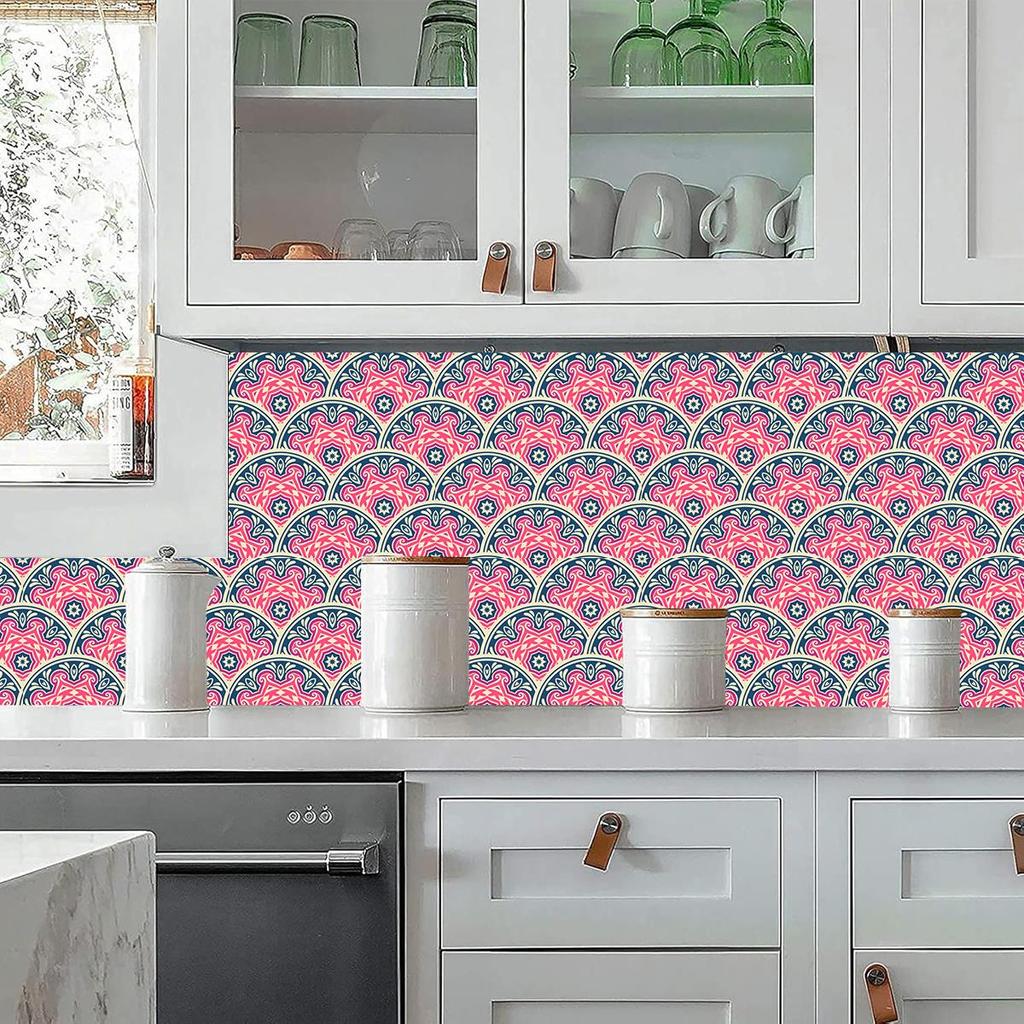 Waterproof Wall Stickers Posters Self-Adhesive Waterproof Wall Stickers Home Living Room Walls Kitchen Decoration Stickers