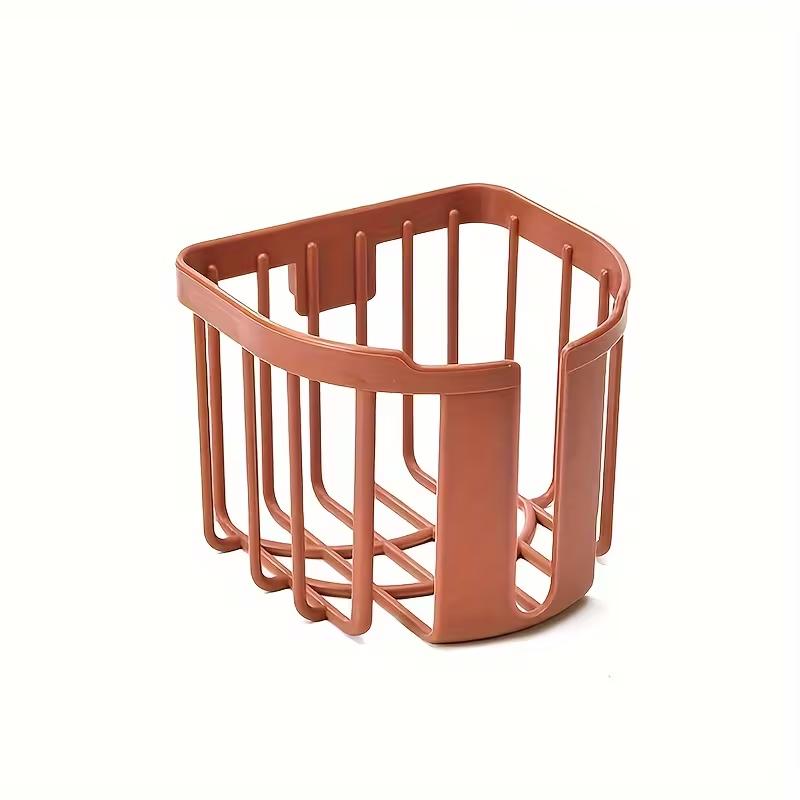 Creative Punch-Free Toilet Paper Shelf Storage Rack Bathroom Kitchen Tissue Box Wall-Mounted Paper Storage Box Paper Holder