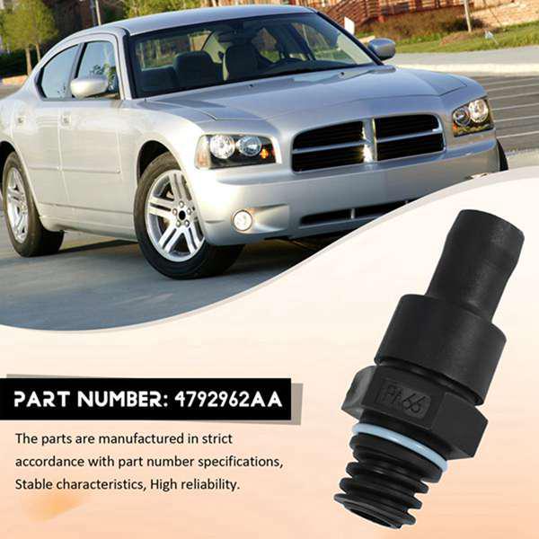4 Pieces: 04792962AA Crankshaft Ventilation Check Valve for Chrysler 300