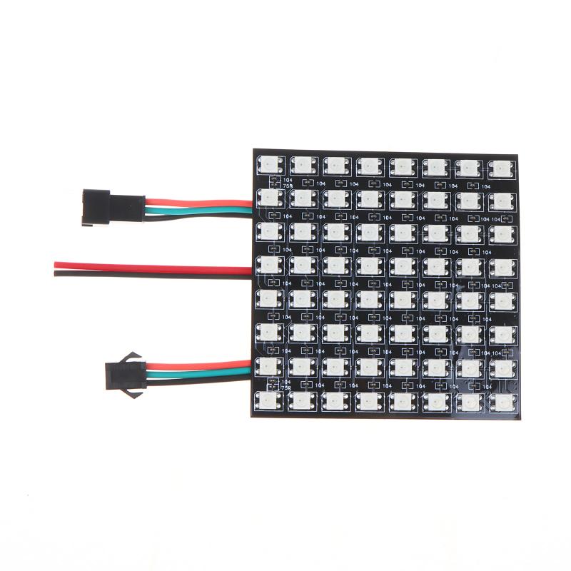 WS2812B Waterproof Smart Pixel LED Matrix Panel 5V 8x8 16x16 8x32 Digital Screen for Outdoor Event Decor