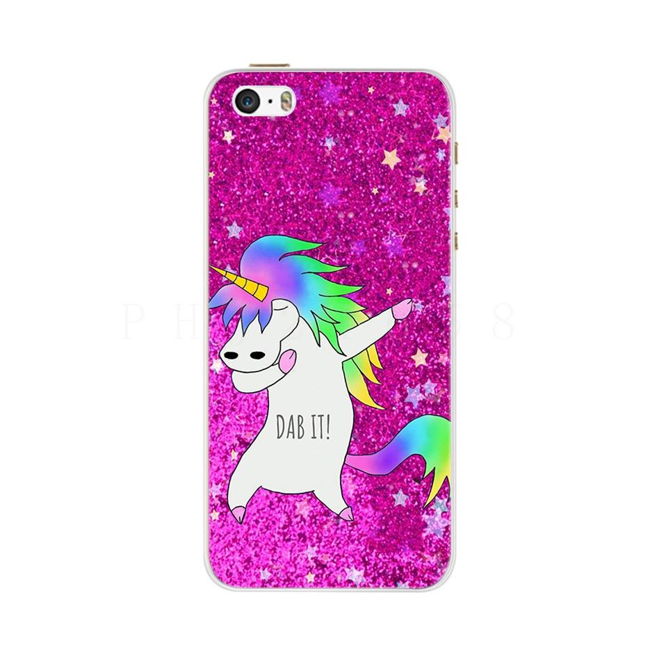 Case For iPhone 5 5S SE Case Silicone Soft TPU Cute Cartoon Pattern Protector Shell For iPhone 6 6S 5 iPhone6S Case Cover Fundas