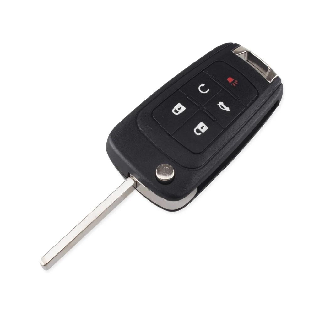 S 2/3/4/5 Buttons Remote Key Shell For Chevrolet Cruze For Opel Astra J Corsa E Insignia Zafira Filp Car Key Case