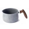 CAINZ 18cm Diameter Stone Marble Multi-Pot with Strainer, IHGas Compatible, 5-in-1 Function: Boil, Simmer, Simmer