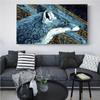 Animal Dark Beast Wolf Tiger Lion Bear Prints Poster Canvas Painting Modern Wall Art Pictures For Living Room Bedroom Home Decor