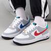 Nike Air Force 1 LE GS Grigio Rosso Blu Scarpe da Ginnastica Bambino Bianco Rosso Università HF0743-161