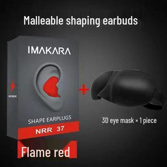 Noise-Blocking Earplugs for Sleeping and Studying - Heat-Molded, Anti-Snoring Solution