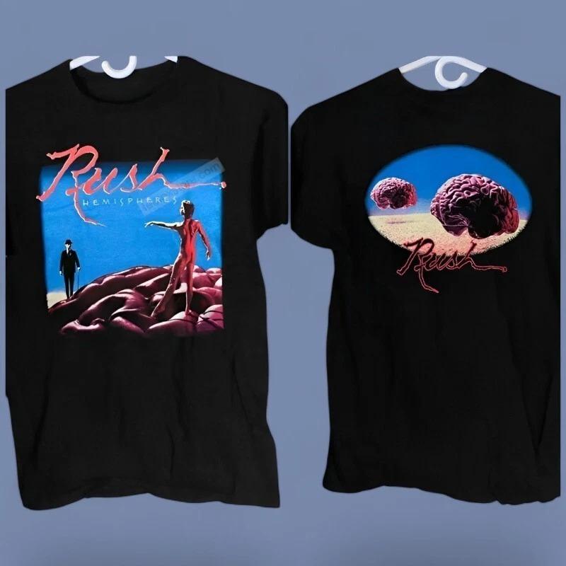 

2026 New Sale RUSH Band Hemispheres Album 1978 Shirt High-end Luxury Is for Both Men and Women Top y2k L