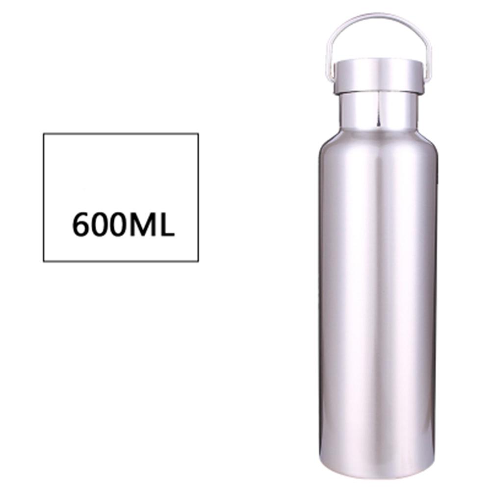 Stainless Steel Vacuum Thermal Insulated Bottle Outdoor Portable Large Capacity Sports Kettle