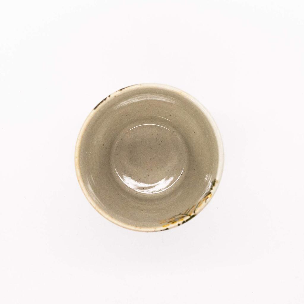 24to3 Nishitomi Ceramics Hasami Isayama Small Made In 478106 (Nishitomi) Ware, Seito, Teacup, Mimosa, Japan,