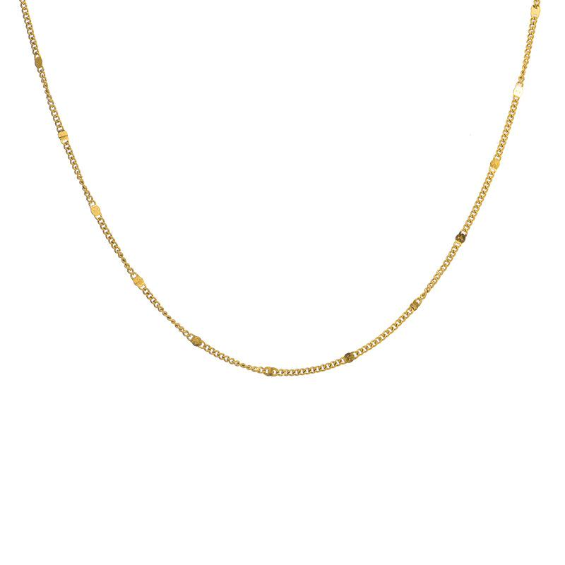 

Персонализированное ожерелье из титановой стали 18 карат для женщин