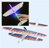 Electric Foam Aircraft Charging Hand Throwing Slow Flying Biplane Glider Outdoor Children'S Toys Hand Assembled Flight Model